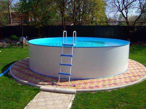 Устройство деревянной или плиточной платформы под бассейн