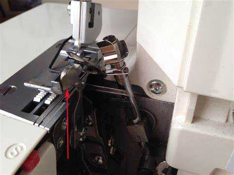 Правильное направление подачи ткани во время шитья