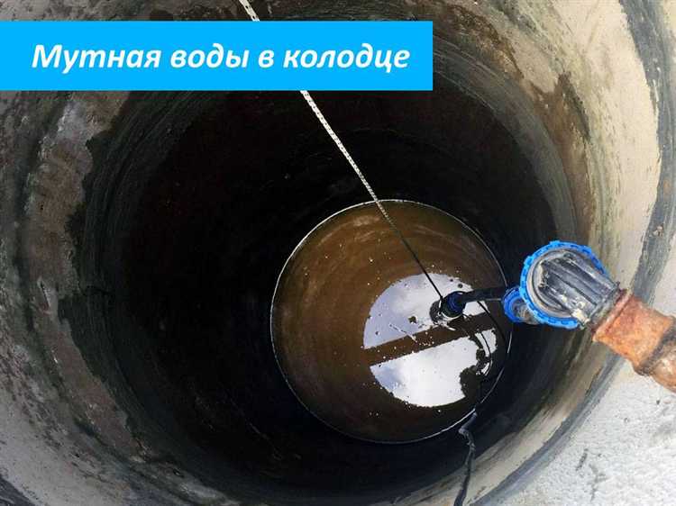 Влияние засорения колодца органическими веществами на мутность и цвет воды