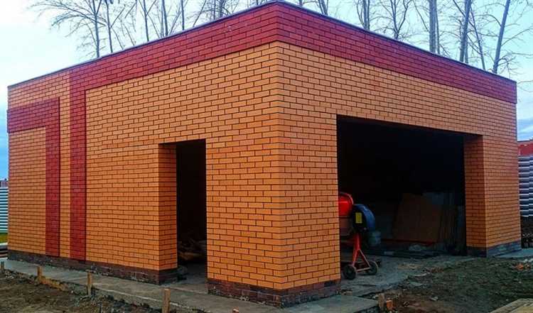 Сколько нужно кирпичей чтобы построить гараж