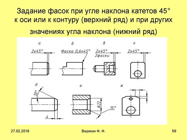 Как фаска влияет на прочность соединений