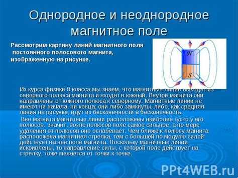 Из какого полюса магнита выходят линии магнитного поля
