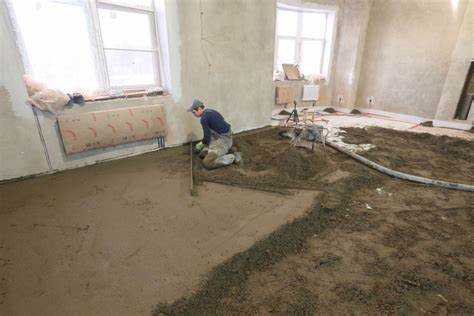 Настройка оборудования для подачи и распределения смеси