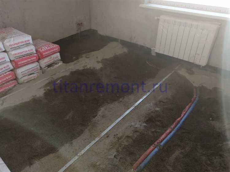 Механизированная стяжка пола в квартире: технология и этапы работ