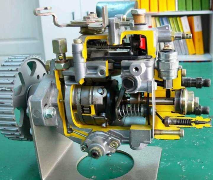 Регулировка подачи через изменение положения направляющих лопаток