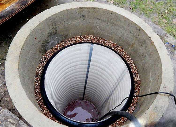 Осмотр состояния бетонных колец и выявление повреждений