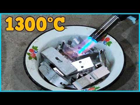 Выбор оборудования для плавки алюминия в домашних условиях