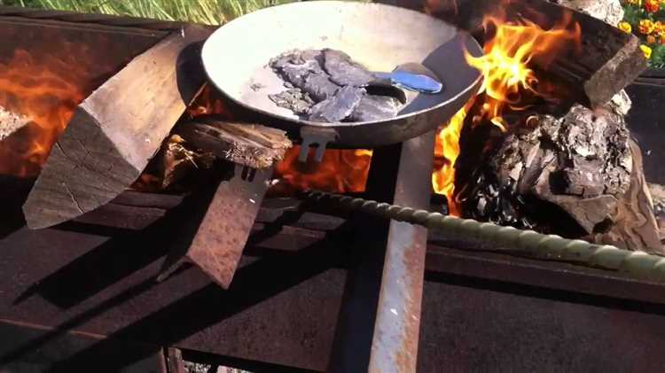 Как разогреть свинец на открытом огне без печи