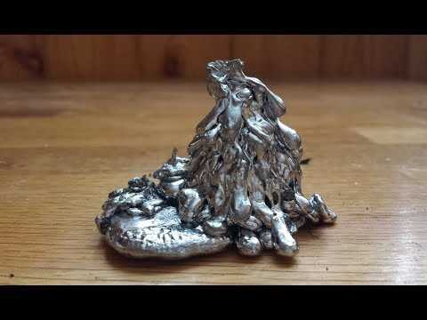 Способы заливки расплавленного свинца в формы