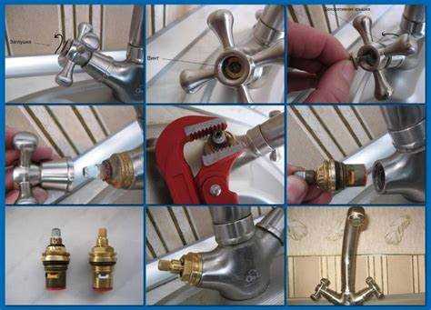 Как правильно разобрать корпус крана