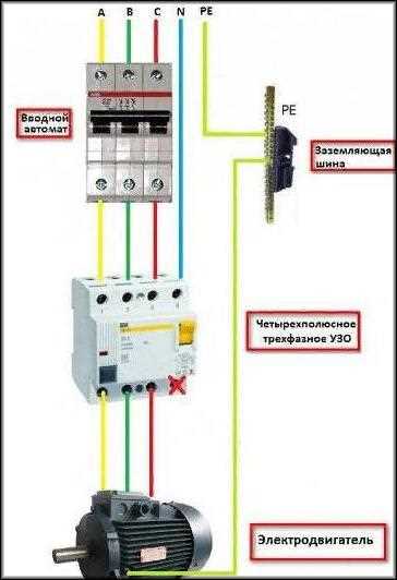Как подключить автоматический выключатель однофазный