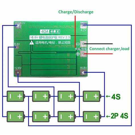 Как подключить bms 10s 36v