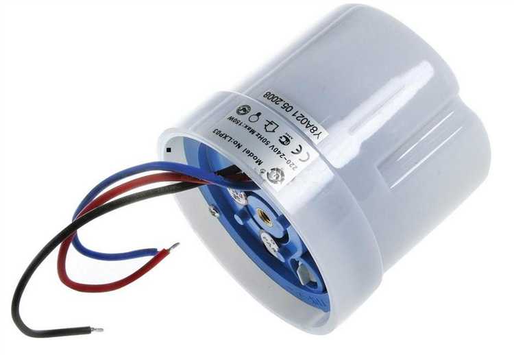 Выбор подходящего фотореле по характеристикам нагрузки прожектора