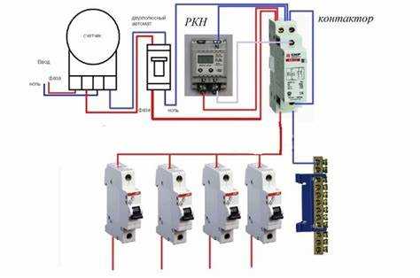 Подключение выхода реле к управлению электроприбором