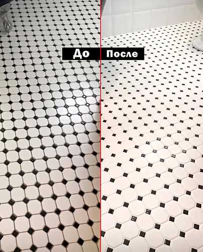 Удаление старой затирки или очистка швов перед покраской