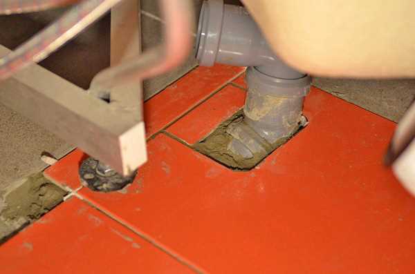 Порядок укладки плитки с учётом доступа к коммуникациям