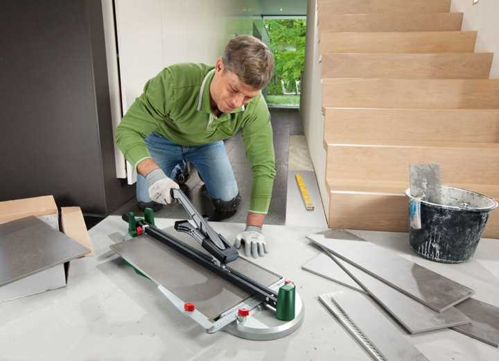 Как выбрать подходящее место для работы с плиткорезом