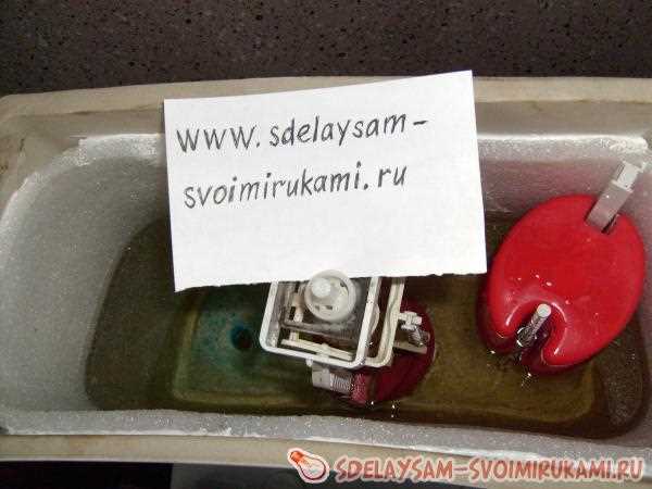 Подготовка креплений и уплотнителей к установке