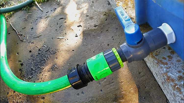 Монтаж крана с использованием компрессионного фитинга