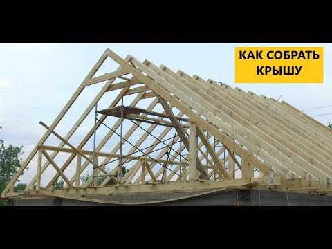 Разметка и установка мауэрлата на стенах