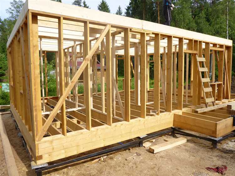 Монтаж стен каркаса с учетом нагрузки и креплений