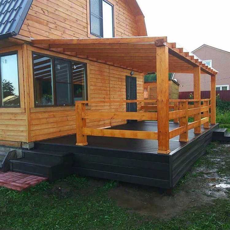 Как выбрать место для террасы с учётом конструкции дома из газобетона