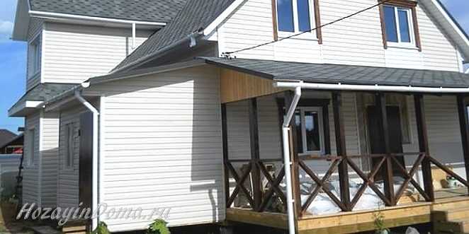 Чем утеплить примыкание террасы к стене из газобетона