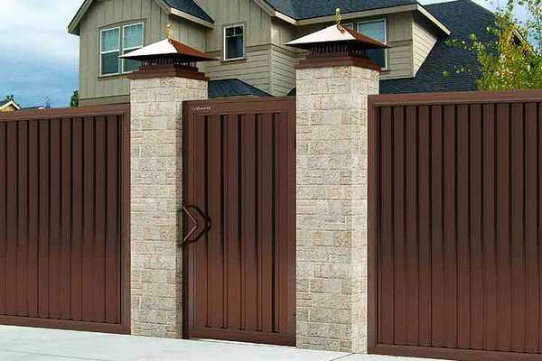 Как приварить петли на калитку из профильной трубы