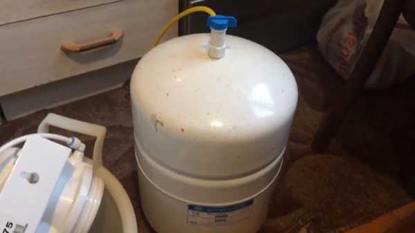 Как промыть накопительный бак обратного осмоса Как промыть накопительный бак обратного осмоса