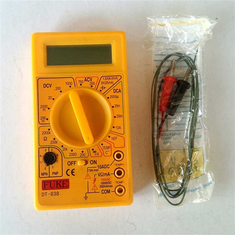 Проверка термоэлектрического напряжения при нагреве спая
