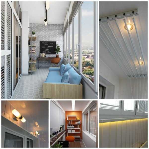 Как провести свет на балкон