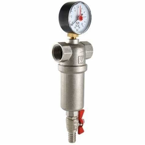 Порядок прохождения воды через фильтр грубой очистки