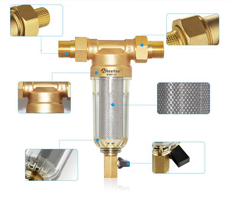 Очистка и обслуживание фильтра грубой очистки воды