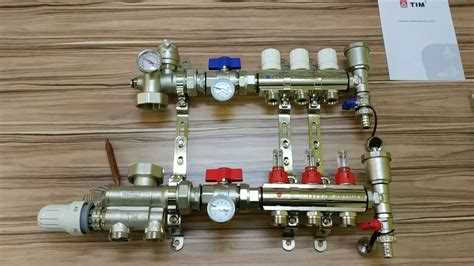 Назначение смесительного узла в системе водяного теплого пола