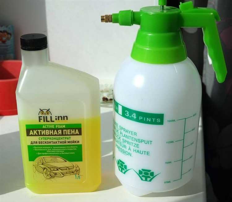 Как распылить автошампунь своими руками из пульверизатора