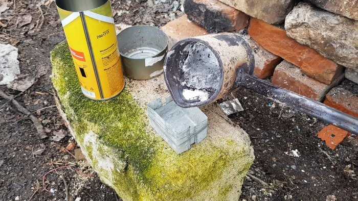 Что делать с образовавшимся шлаком и остатками после плавки