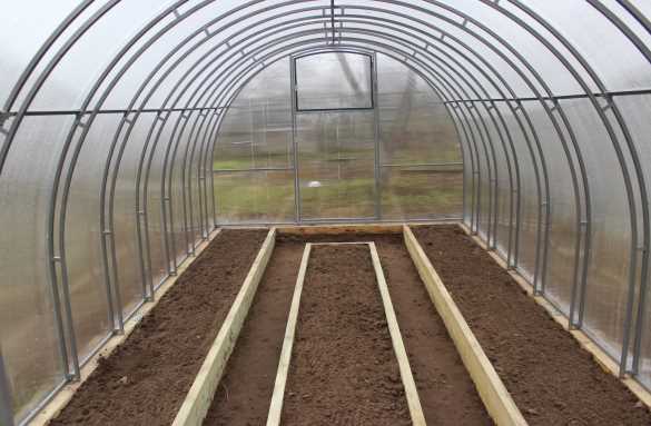 Материалы для формирования бортиков и дорожек внутри теплицы