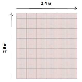 Как добавить запас плитки на обрезку и брак