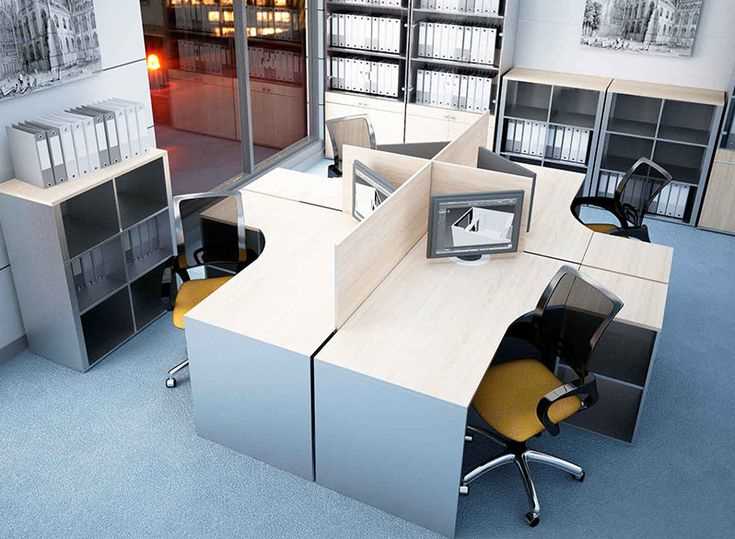 Размещение шкафов и систем хранения для удобного доступа