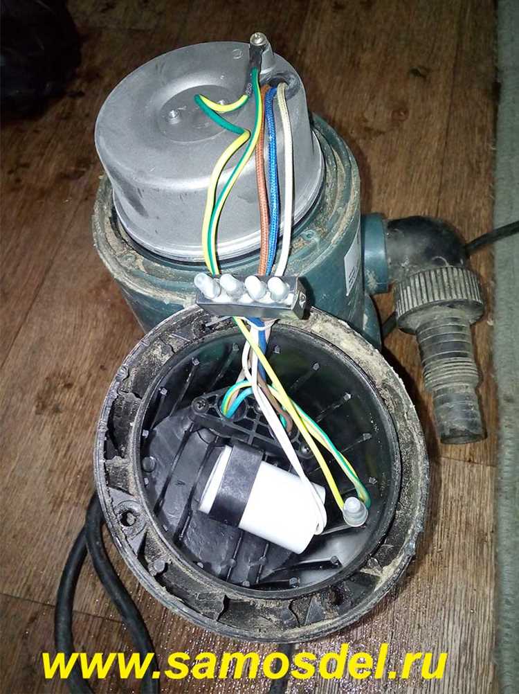 Как разобрать дренажный насос джилекс