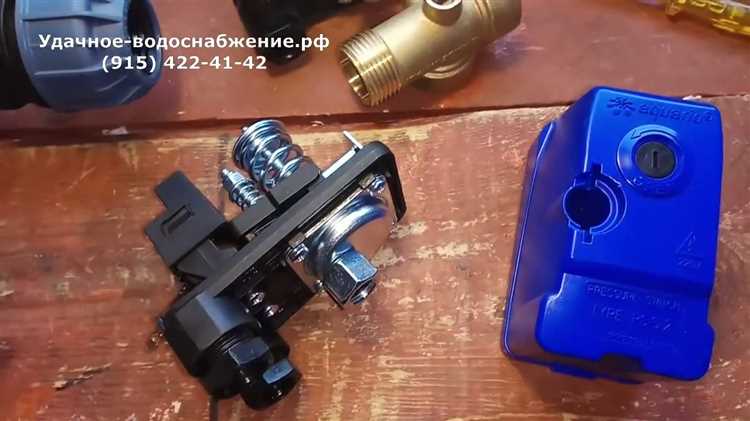 Как разобрать реле давления воды
