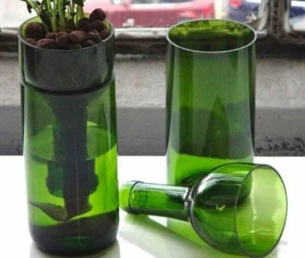 Как разрезать стеклянную бутылку в домашних условиях