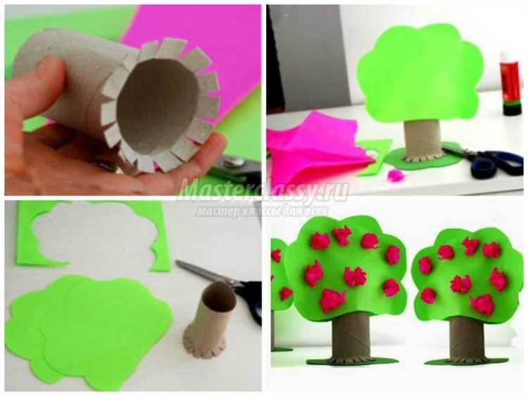 Создание прочного каркаса ствола и веток