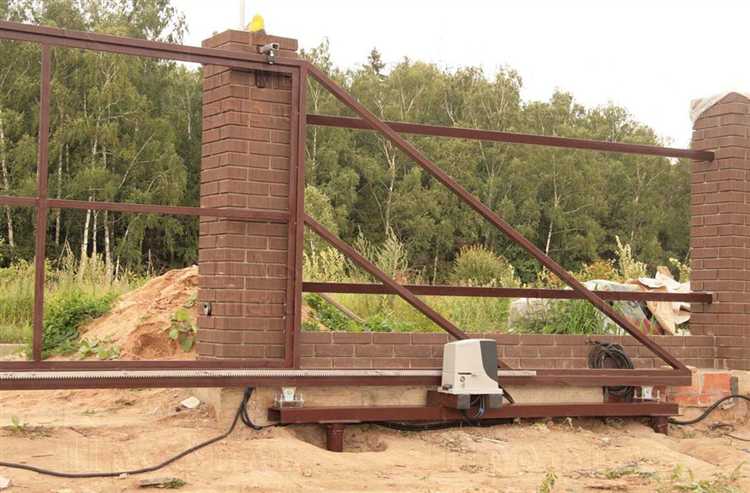 Армирование основания под откатные ворота