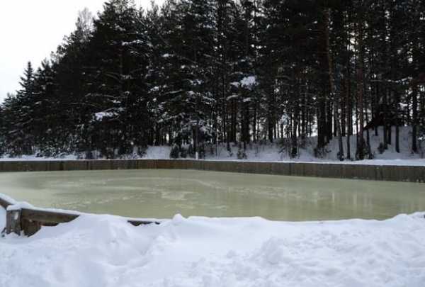 Техники ухода за катком в морозную погоду