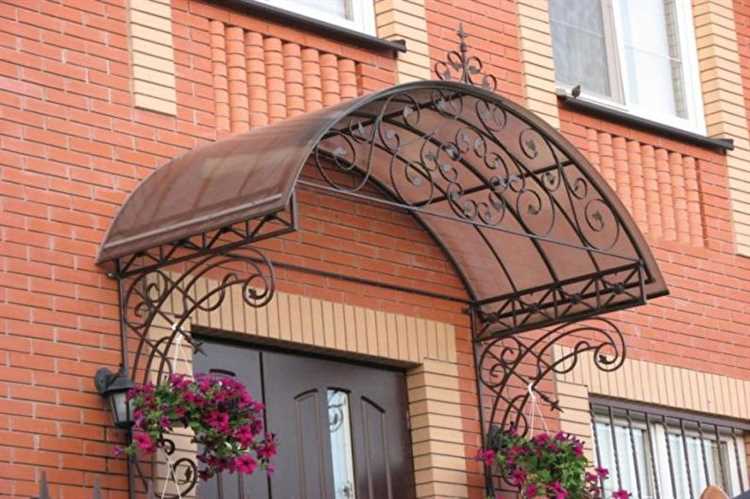 Изготовление каркаса козырька своими руками