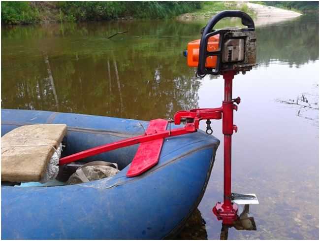 Как сделать лодочный мотор своими руками