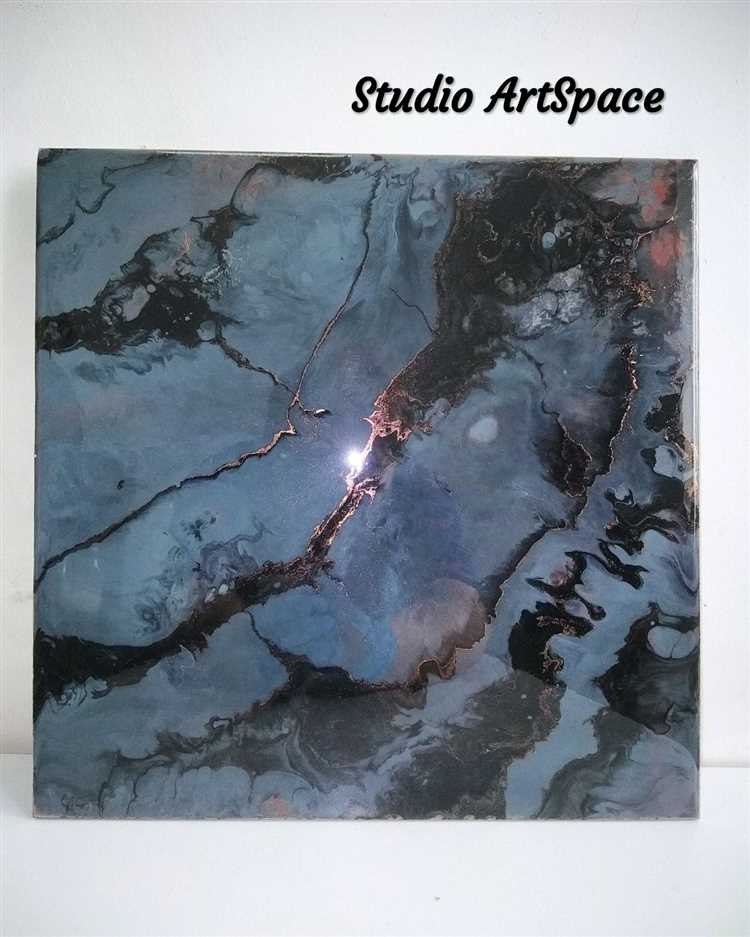 Подбор красителей и пигментов для создания мраморного рисунка