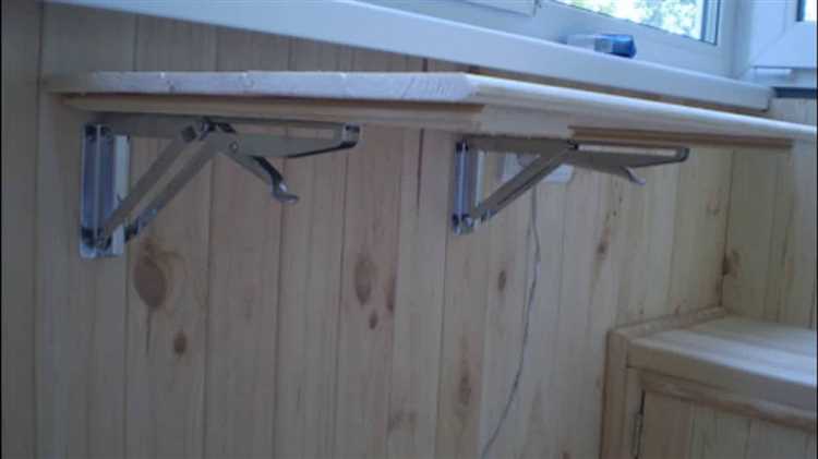 Как сделать откидной столик на балконе своими руками Как сделать откидной столик на балконе своими руками