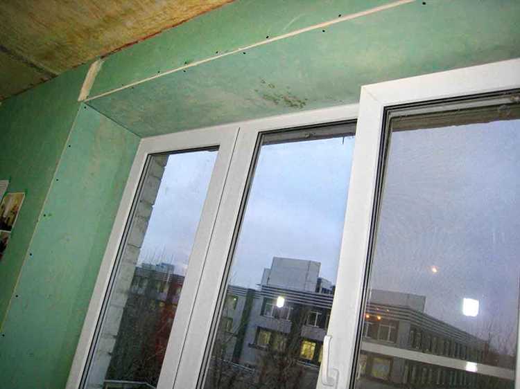 Шпаклёвка и выравнивание поверхности откосов